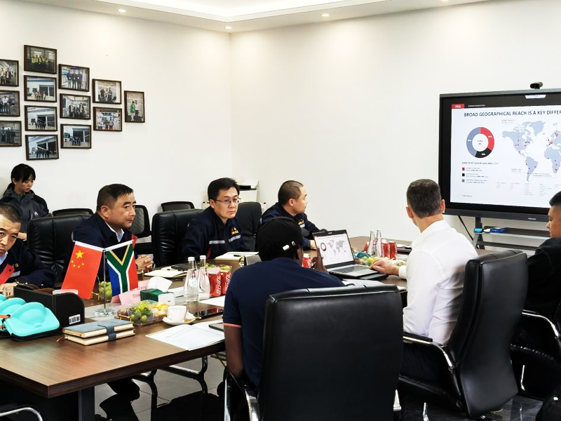 South African Clients Visit ANTO: Deepening Cooperation in Mining Solutions