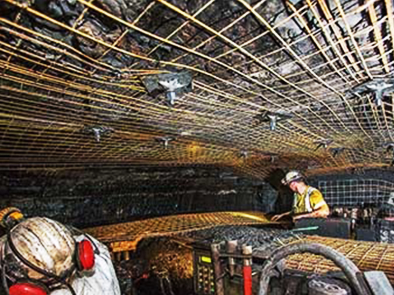 Quality testing of bolt support in deep roadways of mining districts