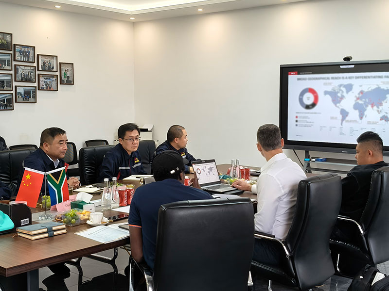 South African Clients Visit ANTO: Deepening Cooperation in Mining Solutions